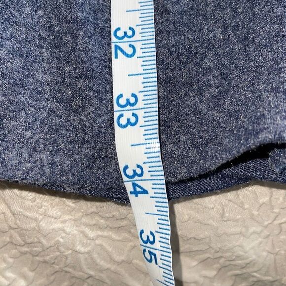 Chaser Womens Long Sleeve Dress‎ Tie Waist Criss Cross Back Blue Size Medium NWT - Picture 10 of 10